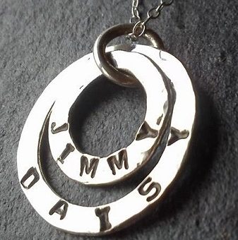 two circles pendant