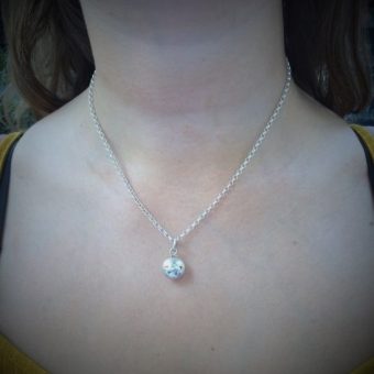Silver Smarty Bead on Tara 