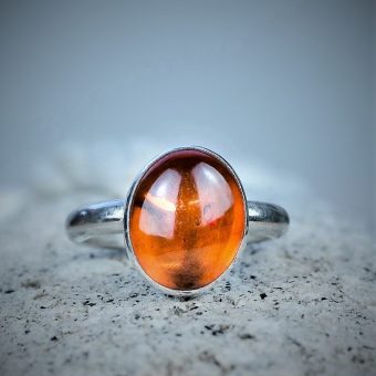 amber ring