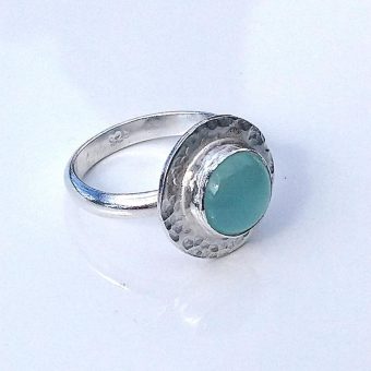 aqua chalcedony saturn