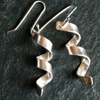 twisted earrings