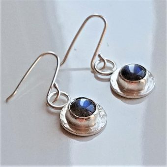 labradorite earrings