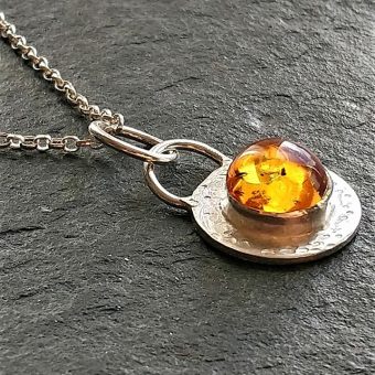 amber necklace