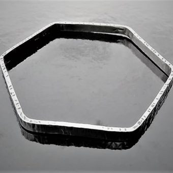 hexagon bangle