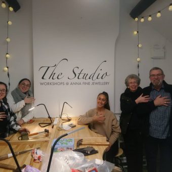 the studio