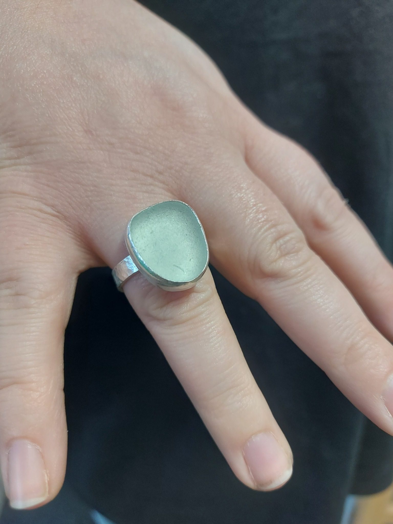 sea g;ass ring